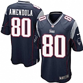 Nike Men & Women & Youth Patriots #80 Danny Amendola Navy Blue Team Color Game Jersey,baseball caps,new era cap wholesale,wholesale hats